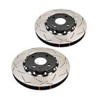 DBA DBA52355BLKS 5000 Series T3 Slotted Brake Disc Rotor Pair Black Hat 288mm