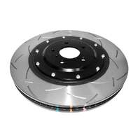 DBA DBA52379BLKRS 5000 Series T3 Slotted Brake Disc Rotor Single Right Black Hat 390mm