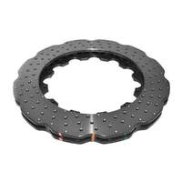 DBA DBA52835.1WXD 5000 Series Wave Cross-Drilled & Dimpled Brake Disc Floating Rotor Pair 330mm