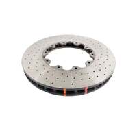 DBA DBA53916.1XD 5000 Series Cross-Drilled & Dimpled Brake Disc Rotor Pair