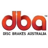 DBA STREET SERIES BRAKE ROTOR X-GOLD CROSS-DRILLED & SLOTTED