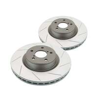 DBA DBA988S Street Series T2 Slotted Brake Disc Rotor Pair 324mm