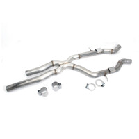 High Flow X-Pipe - 2015-2020 BMW M3/M4 Stainless Steel - 2.75" - F80/F82