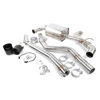 Valved Cat-Back Exhaust - 2020-2025 Toyota GR Supra 3.0 Stainless Steel - Black Tips - A90/A91