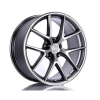 BBS CI-R Wheel Set - 2014-2021 BMW 228i/230i/M235i/M240i Front: 19 x 8 - Rear: 19 x 9 - Silver - Center Cap - F22/F23