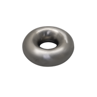 Stainless Steel Donut 3in 360 Degree 1.0D - Brushed