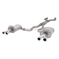 7-Series Twin 3in Cat-Back Exhaust - 409 Stainless Steel (Clubsport/Senator 09-17)