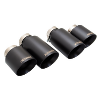 4in Tips to suit XForce Cat-Back Exhaust (S3 Sedan 13+) Black