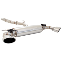 Twin 2.5" to 3" 304 Stainless Steel Cat Back Exhaust System w VAREX (RS3 8V Sedan 17-21)