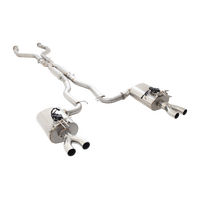 Twin 3in Cat-Back Exhaust w/Varex Rear Mufflers (Maloo 13-17)