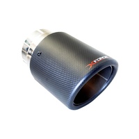 4in Tips to suit Cat-Back Exhaust 4in Outlet - Carbon Fibre (Golf R 2013+)