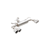 3in Axle-Back Exhaust System w/ Quad Tip Outlet - Stainless Steel (Cerato 22+)