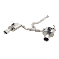 Brushed 304 Stainless Steel 3in Varex Cat Back Exhaust System (Levorg GT 16-20)