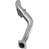 4" Turbo Diesel Down Pipe (Powerstroke 15-16) - Aluminized Steel