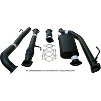 3" Turbo Back Exhaust w/ Cat No Muffler (Ranger PJ/PK Auto 06-11)