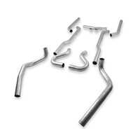 Crossmember-Back Exhaust System Fits 1968-1972 GM A-body cars with V8 engine. 3-Inch Aluminized Pipe Only Exhaust Kit