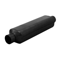 Super HP-2 Muffler 409SS Super HP-2 Muffler 409SS - 2.00 Center In./2.00 Center Out - Moderate Sound