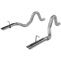 Pre-bent Tailpipes Fits 1986-1993 Mustang LX 5.0L engine & 1986 Mustang GT 5.0L engine. 3.0 Inch Pipes