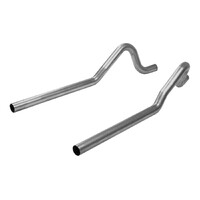 Pre-Bent Tailpipes 1962-1974 MOPAR B-Body 3.0 Inch Mandrel Bent Aluminized Steel Tailpipes