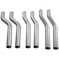 S-Bend Kit Exhaust S-Bend Assortment - 2.50 in. Tubing Various Offsets - Set of 6