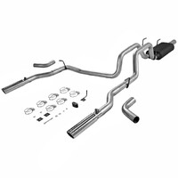 American Thunder Cat-back Exhaust System Fits 2006-2008 Dodge Ram 1500 with 4.7L engine. - Moderate to mild sound