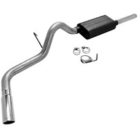 Force II Cat-back Exhaust System Fits 2005-2010 Dodge Dakota trucks with V6 or V8 engine. Fits both 2 and 4 wheel drive models. - Moderate sound