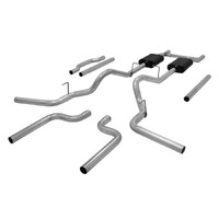 American Thunder Crossmember-Back Exhaust System Fits 1973-1974 Chevrolet and GMC C10, C20 2wd with V8 engines.