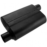 40 Series Chambered Muffler 40 Series - 2.50 Offset In / 2.50 Offset Out - Aggressive Sound