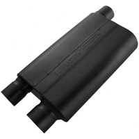 80 Series Chambered Muffler 80 Series Crossflow - 3.00" O / 2.5" OUT D - Aggressive Sound