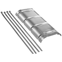 Heat Shield Heat Shield Kit For 70 Series Big Block II Mufflers.