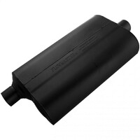 Super 50 Series Chambered Muffler Super 50 - 2.25 Offset In / 2.25 Center Out - Mild Sound