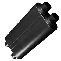 50 Series Big Block Chambered Muffler 50 Big Block - 2.75 Dual In / 2.50 Dual Out - Mild Sound