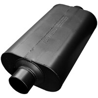 Super 50 Series Chambered Muffler Super 50 - 3.00 Center In / 3.00 Center Out - Mild Sound