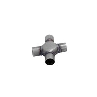 Universal Scavenger X-Pipe Assembly 2.50-inch Stainless Steel X-Pipe