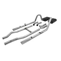 American Thunder Crossmember-Back Exhaust System 1955-1957 Chevrolet cars with V8 engine. - Aggressive to moderate sound