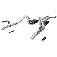 American Thunder Crossmember-Back Exhaust System 1967-1970 Ford Mustang with V8 engine, 2.5" 409 Stainless Steel Pipes - Aggressive to moderate sound