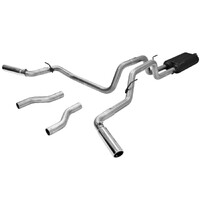 American Thunder Cat-back Exhaust System 2004-2005 Dodge Ram 1500 with 5.7L Hemi engine. - Aggressive to moderate sound