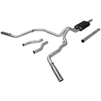 American Thunder Cat-back Exhaust System 1987-1996 Ford F-150 with a V6 or V8 engine. - Aggressive to moderate sound