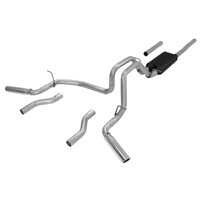 Force II Cat-back Exhaust System Fits 2007*-2013 GM *not classic body Silverado/Sierra 1500 with the 5.3L engines. - Moderate sound