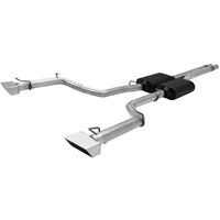 American Thunder Cat-back Exhaust System 2008-2014 Dodge Challenger SRT8 with 6.1L Hemi and 6.4L Hemi engines. - Aggressive to moderate sound