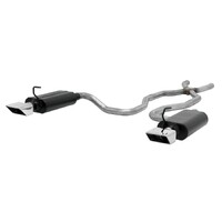 Force II Crossmember-Back Exhaust System Fits 1970-1973 Corvette Stingray with 350 Small Block Engine. - Moderate sound