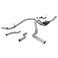 American Thunder Cat-back Exhaust System Fits 2007-2013 Chevrolet Silverado, GMC Sierra 1500 with 5.3L engine - Aggressive to moderate sound