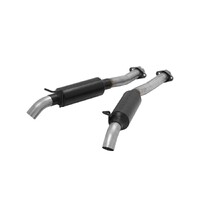 Outlaw Cat-back Exhaust System Fits 1986-2004 Ford Mustang, GT, LX, and Cobra models with a 4.6L or 5.0L engine. - Aggressive sound