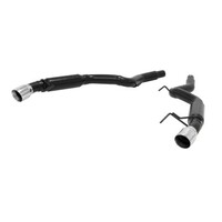 Outlaw Axle-back Exhaust System Fits 2015-2017 Ford Mustang GT 5.0L Coupes & Convertibles. - Aggressive sound