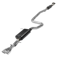 American Thunder Cat-back Exhaust System 2014-2019 Ford Fiesta ST with 1.6L Turbo engine. - Aggressive to moderate sound