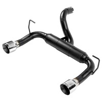 Outlaw Axle-back Exhaust System Fits 2018-2024 Jeep Wrangler JL with the 2.0L, 3.6L engines. Fits both 2/4 Door models. - Aggressive to moderate sound