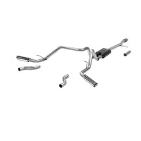 American Thunder Cat-back Exhaust System Fits 2019-2024 GM Silverado/Sierra 1500 New Body Style 5.3L engines. - Aggressive to moderate sound