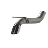 American Thunder Axle-Back Exhaust System Fits 2007-2018 Jeep Wrangler JK with 3.6L/3.8L, No Muffler