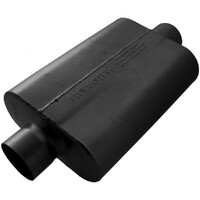 40 Series Delta Flow Chambered Muffler 40 Delta Flow® - 3.00 Center In / 3.00 Center Out - Aggressive Sound