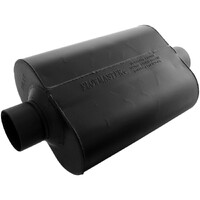 Super 44 Series Chambered Muffler Super 44 - 3.00 Center In / 3.00 Center Out - Aggressive Sound